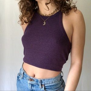 H&M purple tank top